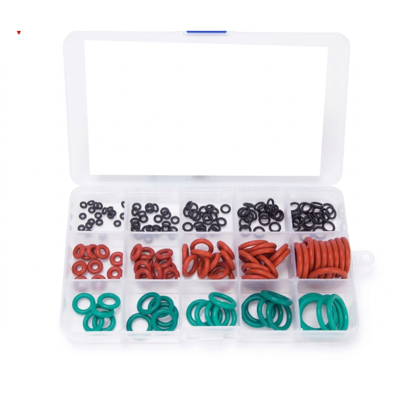 Ущільнюючі кільця 170 шт. 15 Розмірів NBR VMQ FKM 