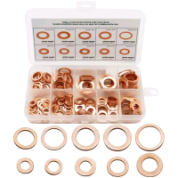 Шайби мідні набір 200шт.