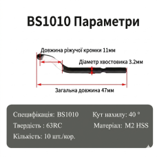 BS1010 вставки для рімера 