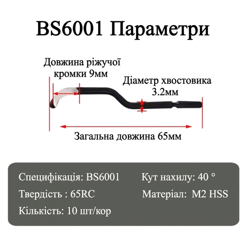 BS6001 вставки до рімера 
