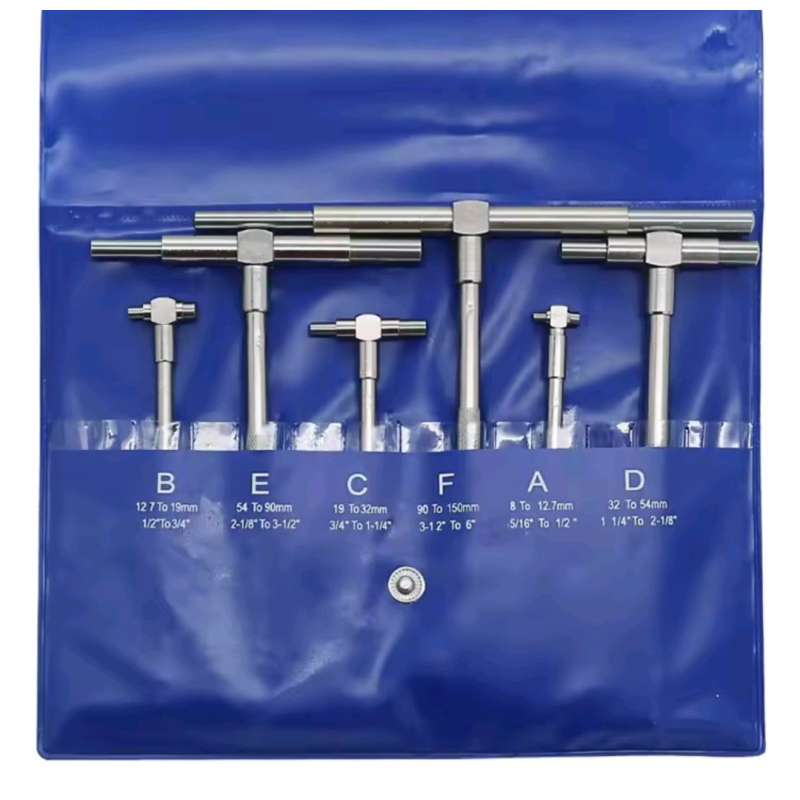 Набір телескопічних нутромірів 6 штук 8-150мм Набір телескопічних нутромірів 6 штук 8-150мм