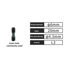 MCS620  Шпилька різьбова