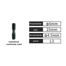 MCS625  Шпилька різьбова