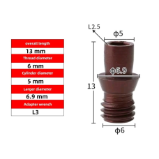СТМ613  Штифт з різьбою
