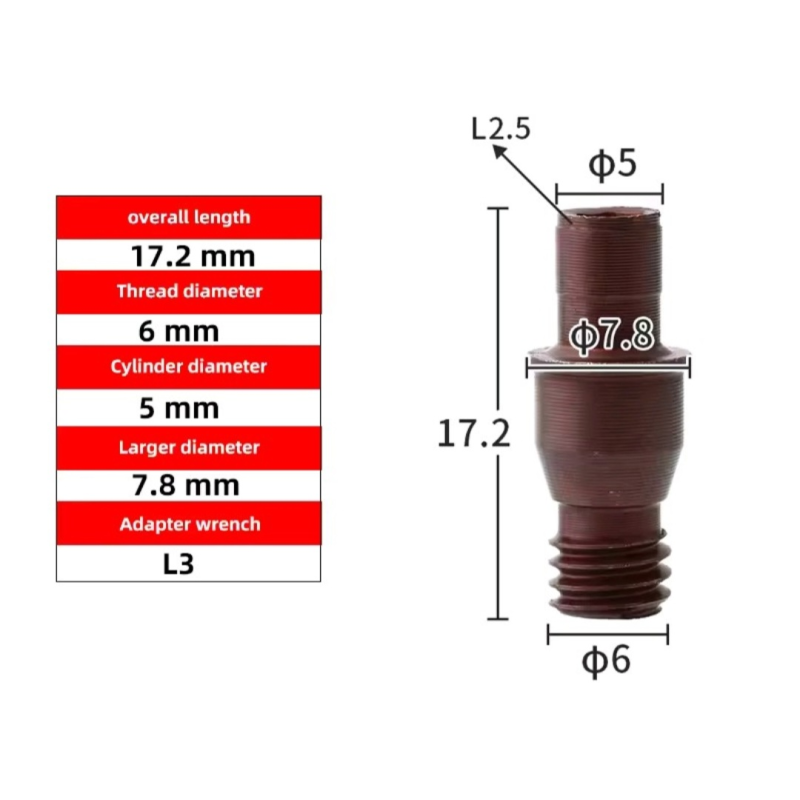 СТМ617  Штифт з різьбою