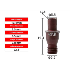 СТМ619  Штифт з різьбою