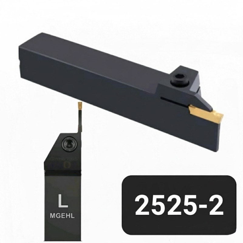 MGEHL2525-2 відрізний/канавковий різець з механічним кріпленням пластини